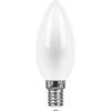 FERON лампа светодиодная свеча филамент, 11W 230V E14 4000K матовая, LB-713*