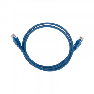 Патч-корд U/UTP CAT 6, RJ45-RJ45, 26AWG, LSZH, синий, 1м REXANT