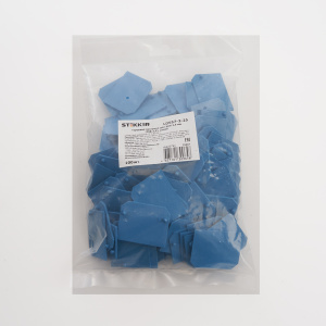 STEKKER Торцевая заглушка для ЗНИ 2,5 мм (JXB 2,5), синий LD557-2-25
