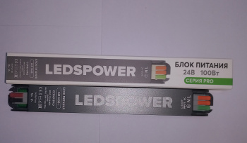 Изображение товара LEDS POWER Блок питания 100Вт 24В PRO