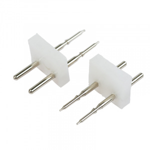 Разъем-иглы для соединения гибкого неона 7х12 на шнур/коннектор (цена за 1 шт.)