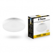 FERON лампа светодиодная LB-451 7W GX53 2700K 230V для натяжных потолков*