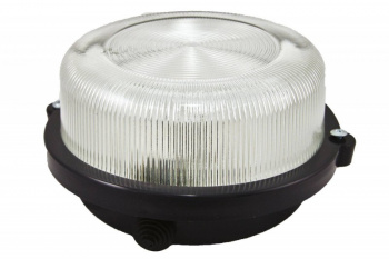 TDM светильник НПП 03-100-005.03 У3 (корпус с обручем без защитной решетки, черный)