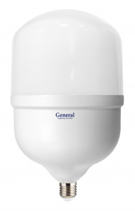 GENERAL лампа светодиодная высокомощная GLDEN-HPL-80ВТ-230-E27-6500