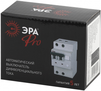 Автоматический выключатель дифференциального тока ЭРА PRO NO-902-02 АВДТ 64 C63 30мА 1P+N тип A