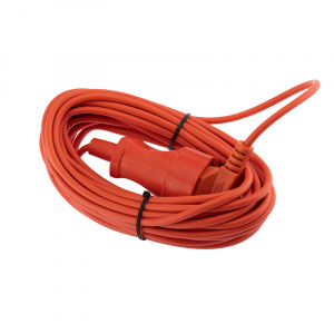 Удлинитель-шнур PROconnect ПВС 2х0.75, 10 м, б/з, 6 А, 1300 Вт, IP20, оранжевый (Сделано в России)