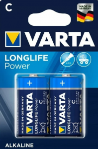 VARTA Батарейка HIGH ENERGY LR20 D BL2 Alkaline 1.5V (4920)