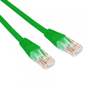 Патч-корд U/UTP CAT 6, RJ45-RJ45, 26AWG, LSZH, зеленый, 0.3м REXANT