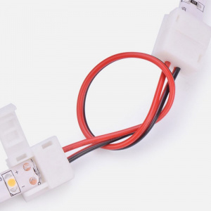 Коннектор соединительный  для одноцветных светодиодных лент с влагозащитой шириной 8 мм, длина 15 см LAMPER