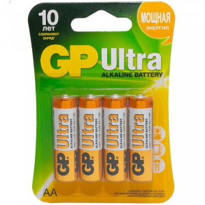 GP Батарейки пальчиковые LR6 AA ULTRA Alkaline