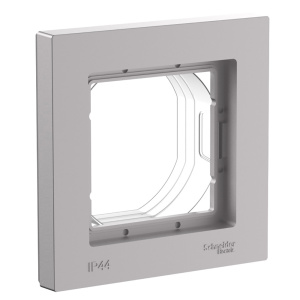 Systeme (Schneider) Electric ATLASDESIGN AQUA 1-постовая РАМКА IP44, АЛЮМИНИЙ