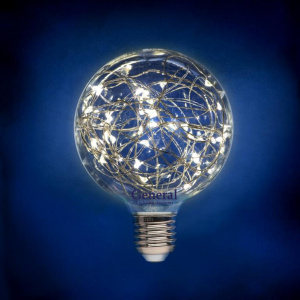 GENERAL лампа светодиодная декоративная шар D95 GLDEN-G95SW-1-230-E27-2700