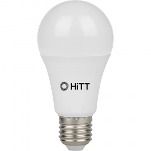GENERAL Лампа светодиодная HiTT-PL-A60-22-230-E27-3000, 1010010, E27, 3000 К