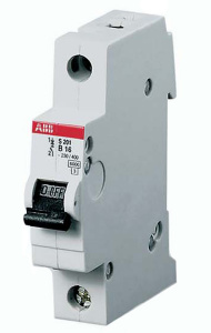 АВВ автоматический выключатель SH201L - C10