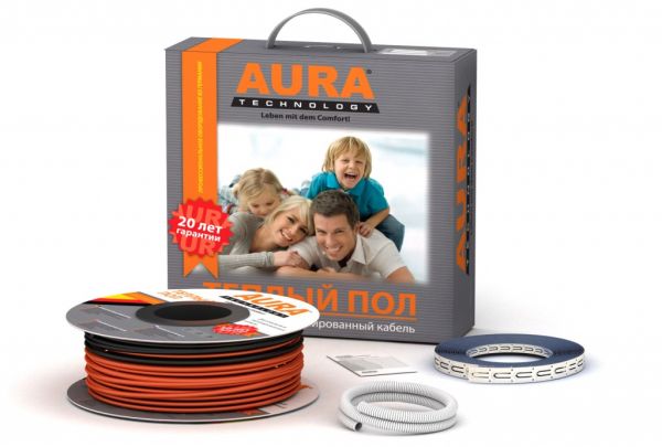 AURA Universal кабель двужильный 40м 500W (2.5-4.5 м2)