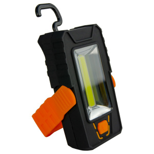 LightPhenomenON Фонарь-светильник для подсветки рабочей поверхности на батарейках, двойной, с крючком  LT-W3713CL