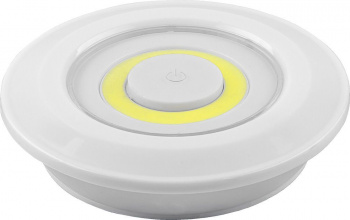 FERON Светодиодный светильник-кнопка FN1207 (3шт в блистере+пульт), 3W, белый