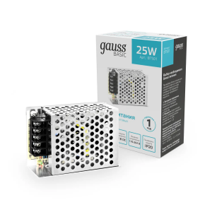 Gauss Блок питания Basic 12V 25W IP20 1/140