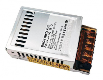 Блок питания 25W 12V IP20 SLIM